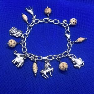 Brighton Bracelet- Jungle Theme. Never Worn.